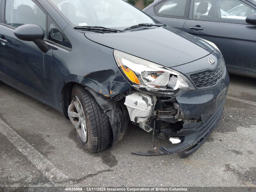 2013 Kia Rio Lx VIN: KNADM4A32D6233030 Lot: 40035969