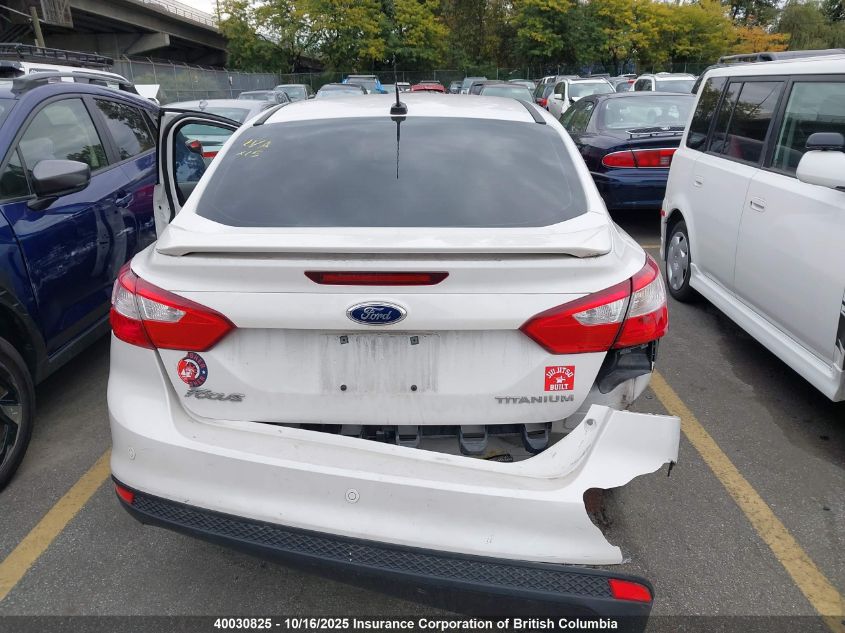 2012 Ford Focus Titanium VIN: 1FAHP3J21CL345210 Lot: 40030825
