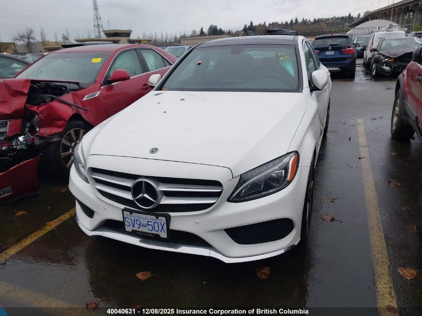 2018 Mercedes-Benz C 300 4Matic VIN: 55SWF4KB5JU277808 Lot: 40040631