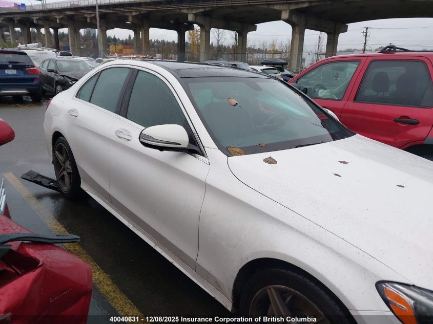 2018 Mercedes-Benz C 300 4Matic VIN: 55SWF4KB5JU277808 Lot: 40040631