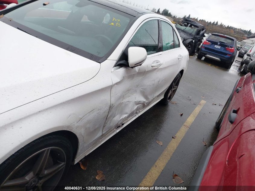 2018 Mercedes-Benz C 300 4Matic VIN: 55SWF4KB5JU277808 Lot: 40040631