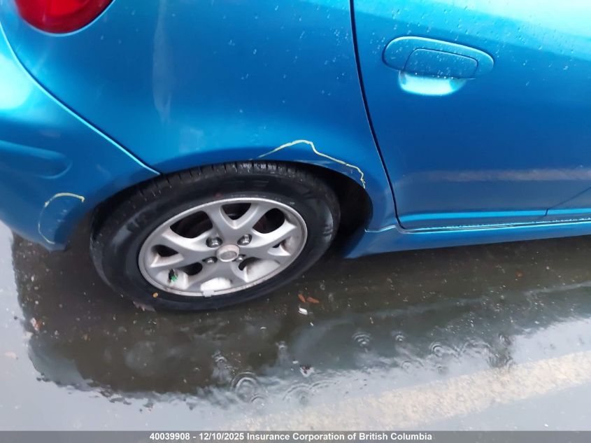 2004 Toyota Echo VIN: JTDKT123640055555 Lot: 40039908