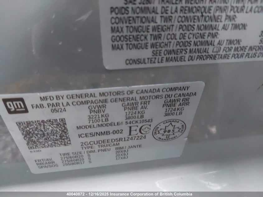 2GCUDEED5R1247224 2024 CHEVROLET SILVERADO photo no. 18