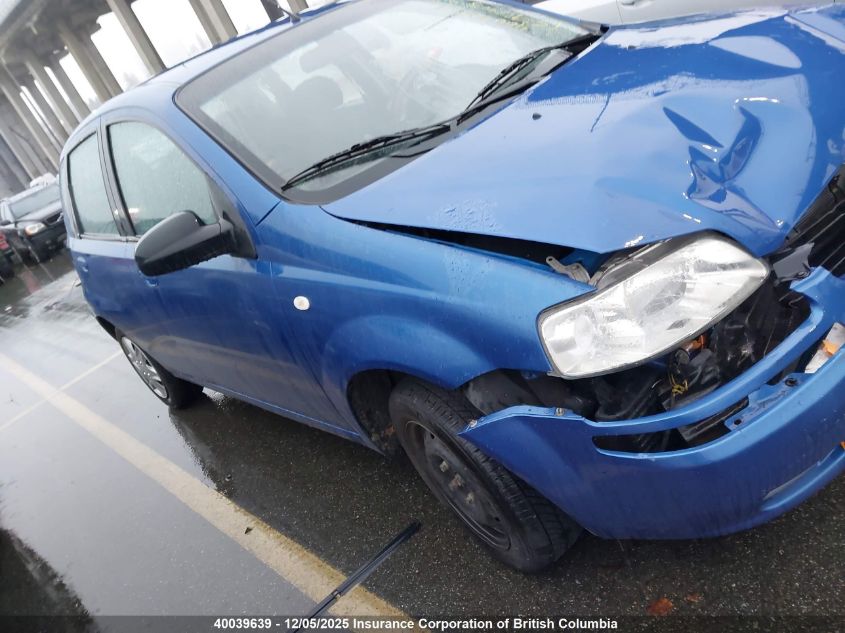 2006 Pontiac Wave Lt VIN: KL2TW69616B654043 Lot: 40039639