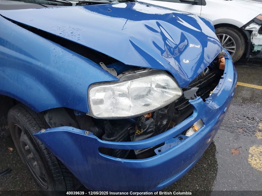 2006 Pontiac Wave Lt VIN: KL2TW69616B654043 Lot: 40039639