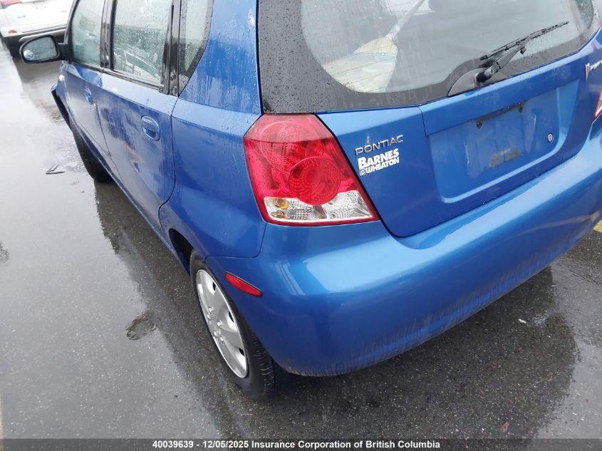 2006 Pontiac Wave Lt VIN: KL2TW69616B654043 Lot: 40039639