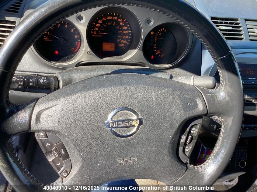 2003 Nissan Altima Se VIN: 1N4BL11E13C193137 Lot: 40040910