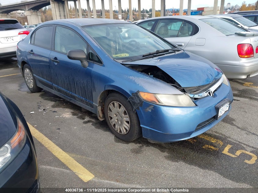 2HGFA16278H012354 2008 Honda Civic Dx auction photo 1