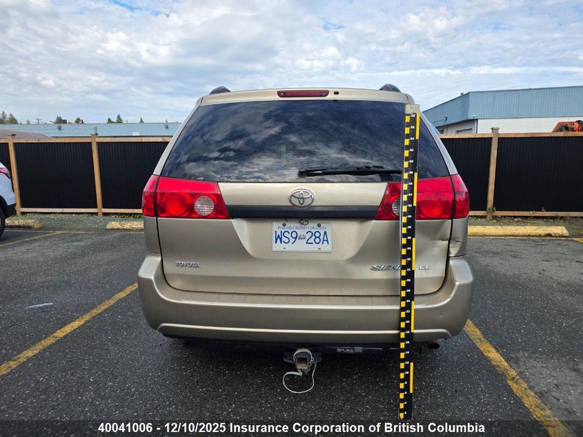 5TDZA29C66S397510 2006 TOYOTA SIENNA photo no. 8