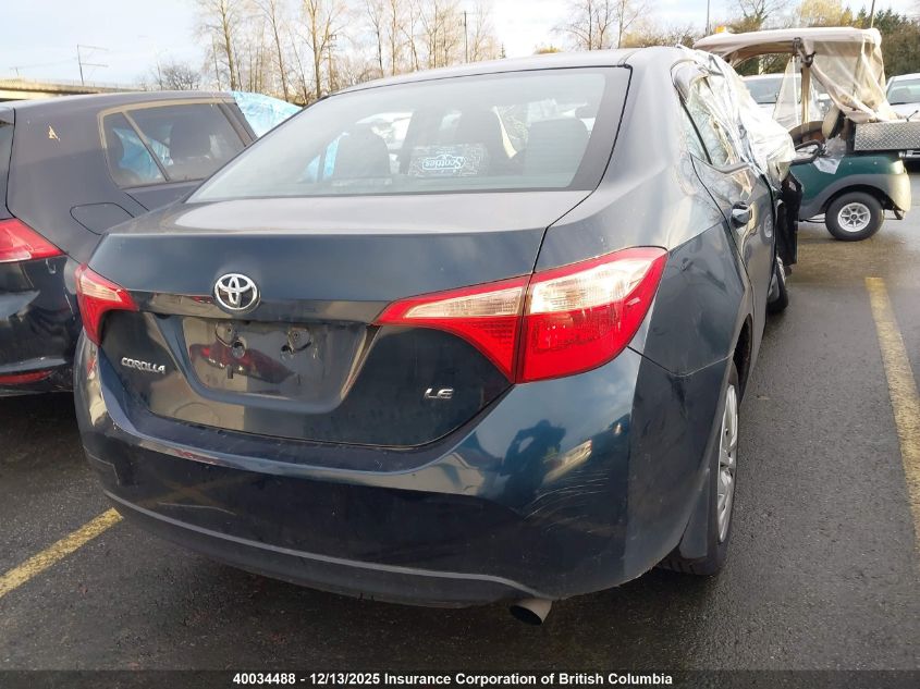 2017 Toyota Corolla L/Le/Xle/Se/Xse VIN: 2T1BURHE6HC891639 Lot: 40034488