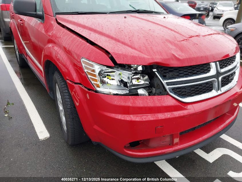 2017 Dodge Journey Se VIN: 3C4PDCAB0HT584631 Lot: 40035271