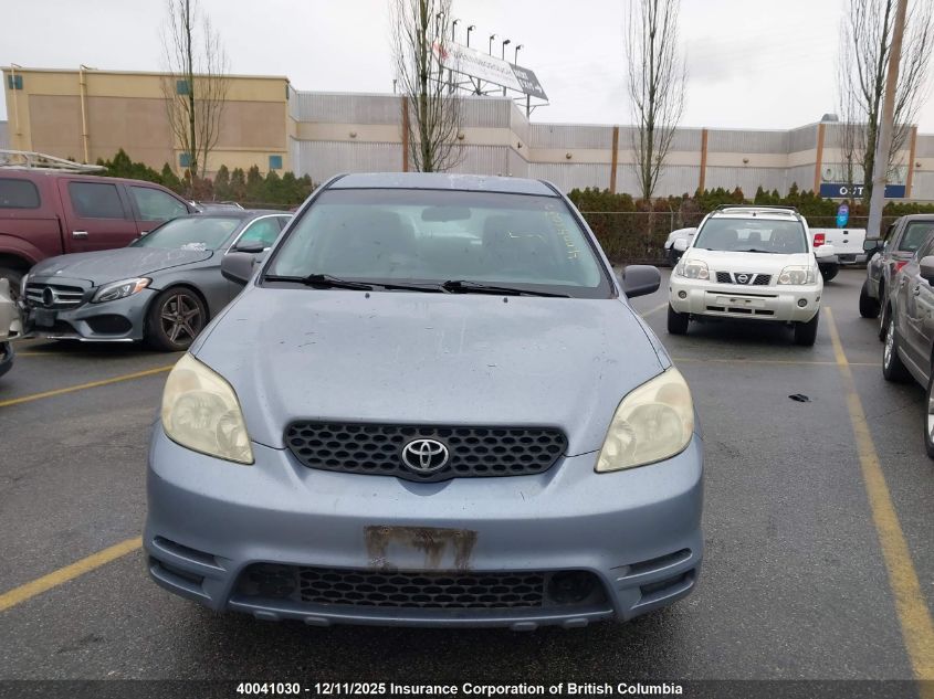 2004 Toyota Corolla Matrix Xr VIN: 2T1KR32E54C832826 Lot: 40041030