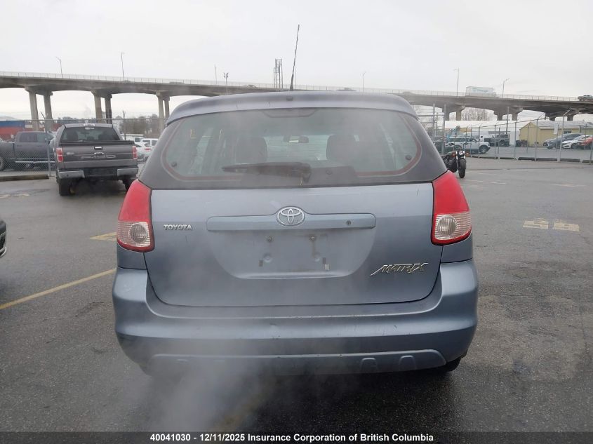 2004 Toyota Corolla Matrix Xr VIN: 2T1KR32E54C832826 Lot: 40041030