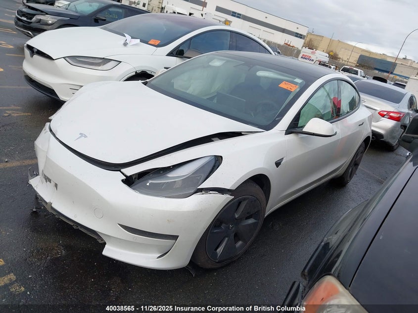 5YJ3E1EA5MF981682 2021 TESLA MODEL 3 photo no. 2