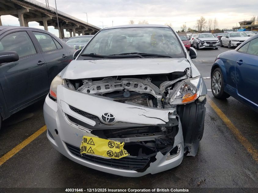 2008 Toyota Yaris VIN: JTDBT923281220354 Lot: 40031646