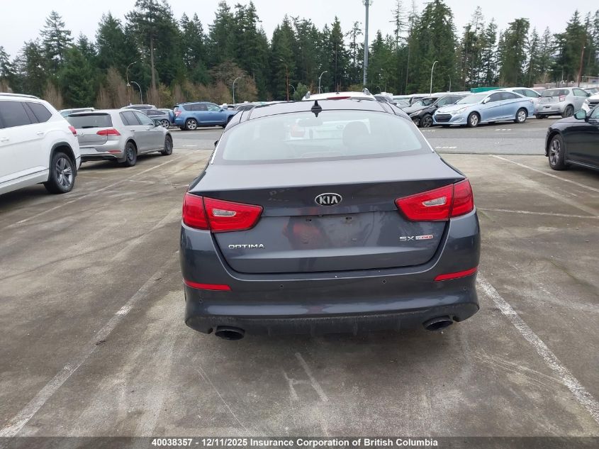 2014 Kia Optima Sx VIN: KNAGR4A62E5517273 Lot: 40038357