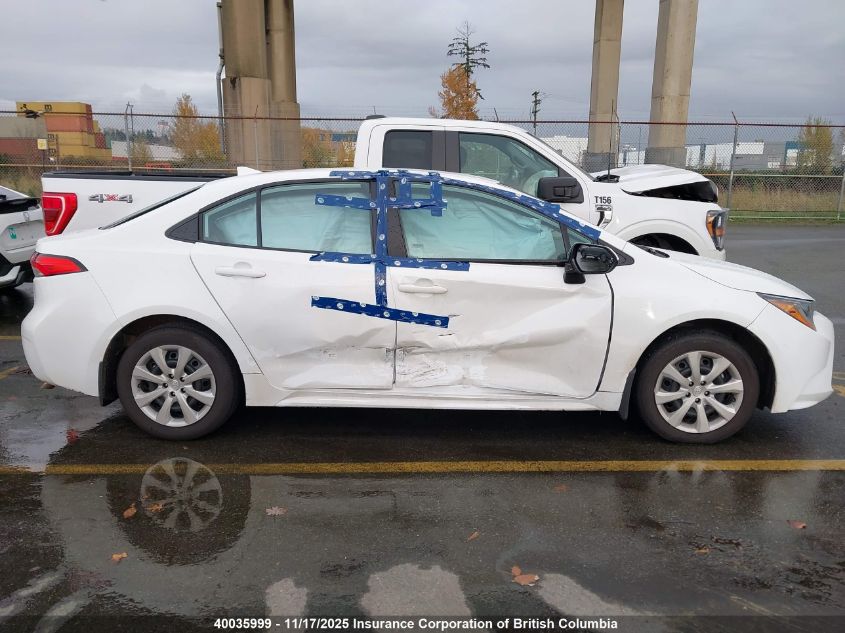 2023 Toyota Corolla Le VIN: 5YFB4MDE8PP061994 Lot: 40035999