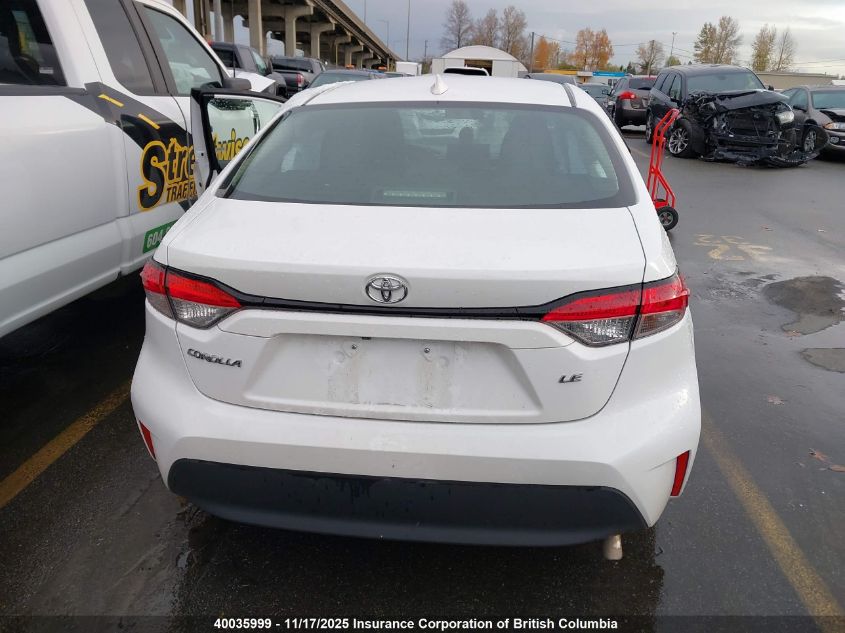 2023 Toyota Corolla Le VIN: 5YFB4MDE8PP061994 Lot: 40035999