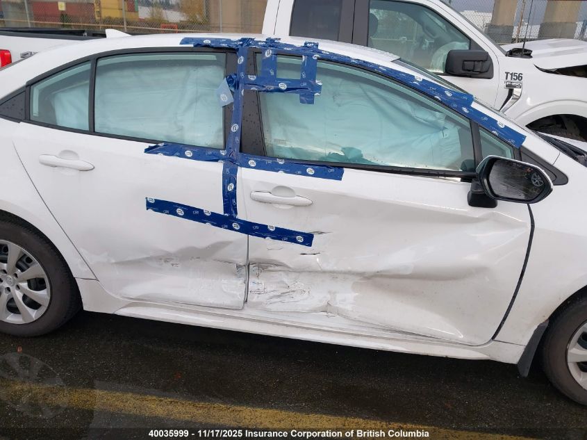 2023 Toyota Corolla Le VIN: 5YFB4MDE8PP061994 Lot: 40035999