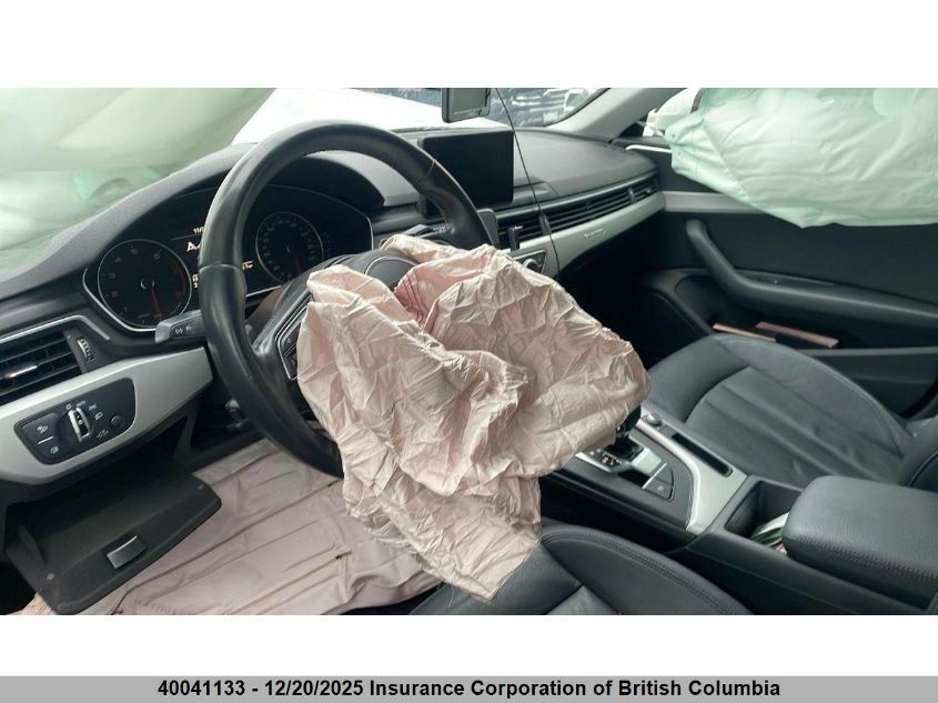 2017 Audi A4 VIN: WAUANAF44HN021225 Lot: 40041133