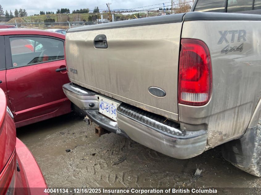 2001 Ford F150 VIN: 2FTRX18W21CA80378 Lot: 40041134