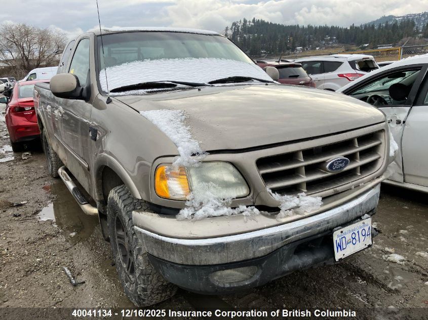 2001 Ford F150 VIN: 2FTRX18W21CA80378 Lot: 40041134