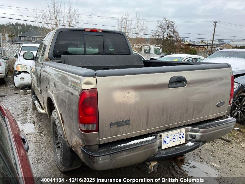 2001 Ford F150 VIN: 2FTRX18W21CA80378 Lot: 40041134