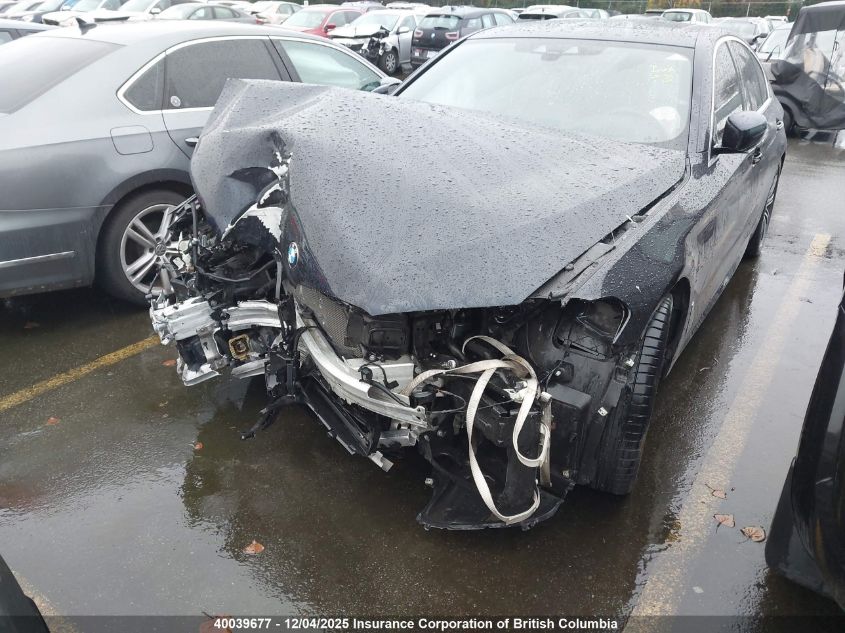 2017 BMW 540 Xi VIN: WBAJE7C37HG479117 Lot: 40039677