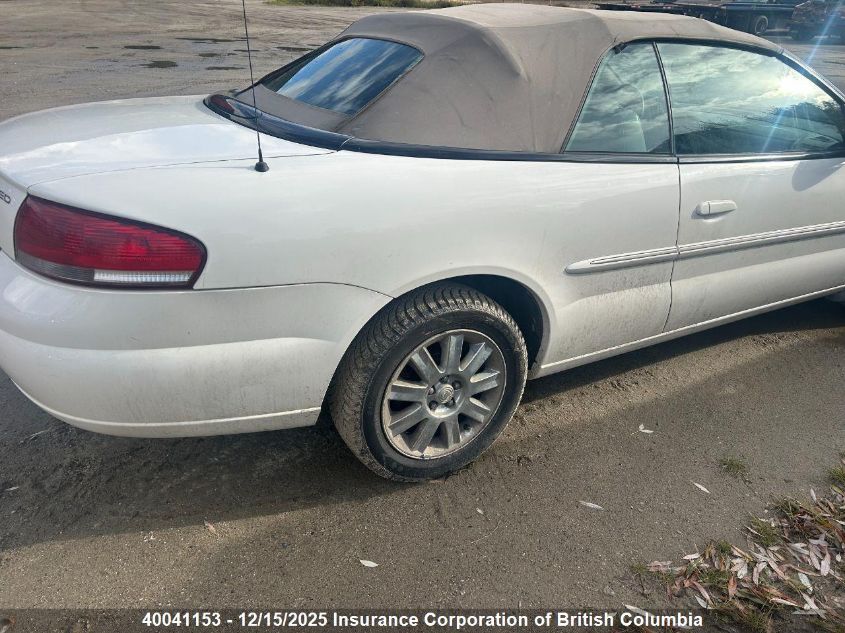 2006 Chrysler Sebring Limited VIN: 1C3EL65RX6N281893 Lot: 40041153