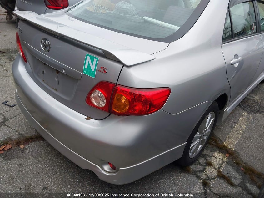 2T1BU40E39C095611 2009 TOYOTA COROLLA photo no. 4