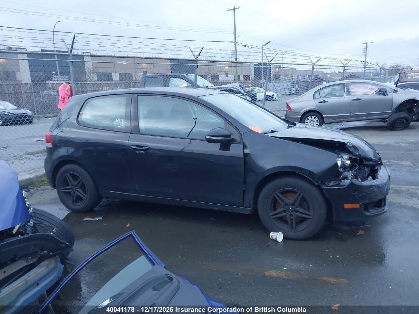 2011 Volkswagen Golf VIN: WVWBA7AJ0BW094015 Lot: 40041178