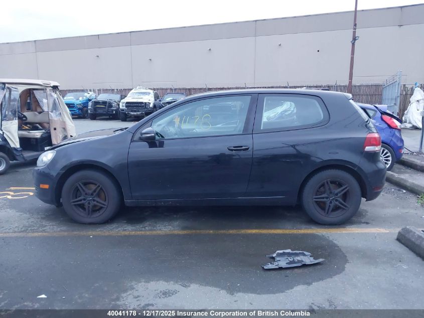 2011 Volkswagen Golf VIN: WVWBA7AJ0BW094015 Lot: 40041178