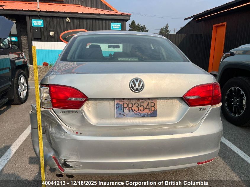 2014 Volkswagen Jetta VIN: 3VWD07AJ6EM407257 Lot: 40041213