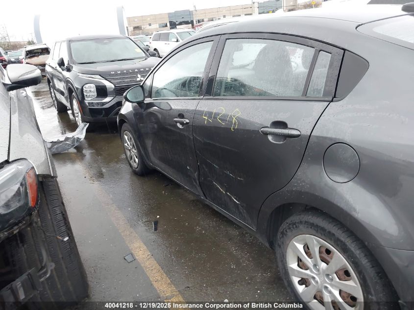2013 Kia Rio VIN: KNADM4A39D6262220 Lot: 40041218