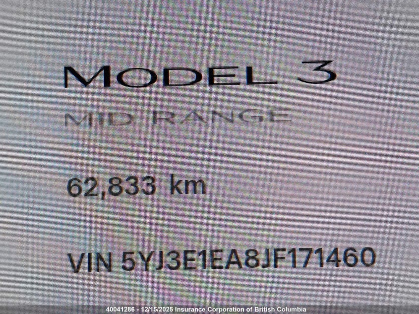 5YJ3E1EA8JF171460 2018 TESLA MODEL 3 photo no. 15