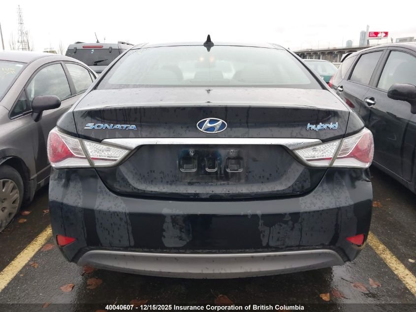2012 Hyundai Sonata Hybrid Hybrid VIN: KMHEC4A46CA030832 Lot: 40040607