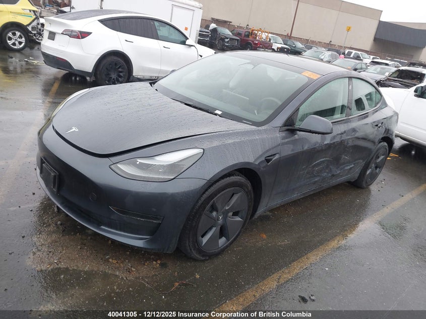 5YJ3E1EA3PF700497 2023 TESLA MODEL 3 photo no. 2