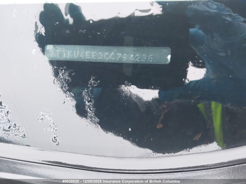 2T1KU4EE3CC794236 2012 TOYOTA MATRIX photo no. 20