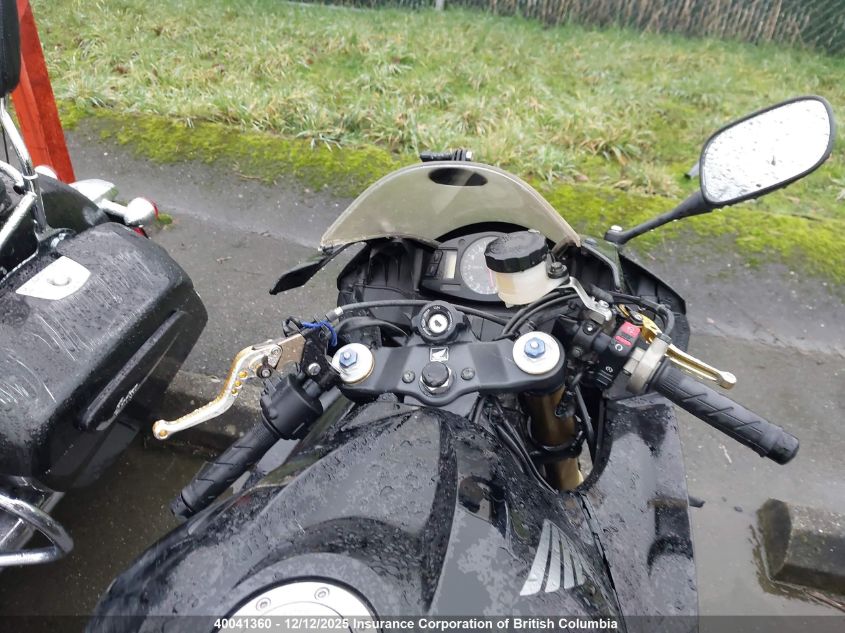 2012 Honda Cbr600 Rr-Abs VIN: JH2PC4056CK500009 Lot: 40041360