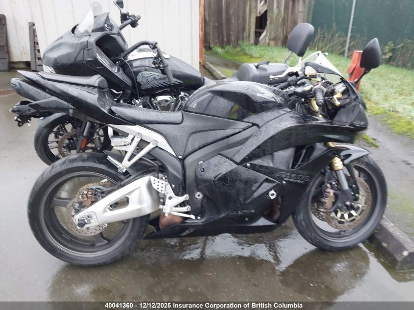 2012 Honda Cbr600 Rr-Abs VIN: JH2PC4056CK500009 Lot: 40041360