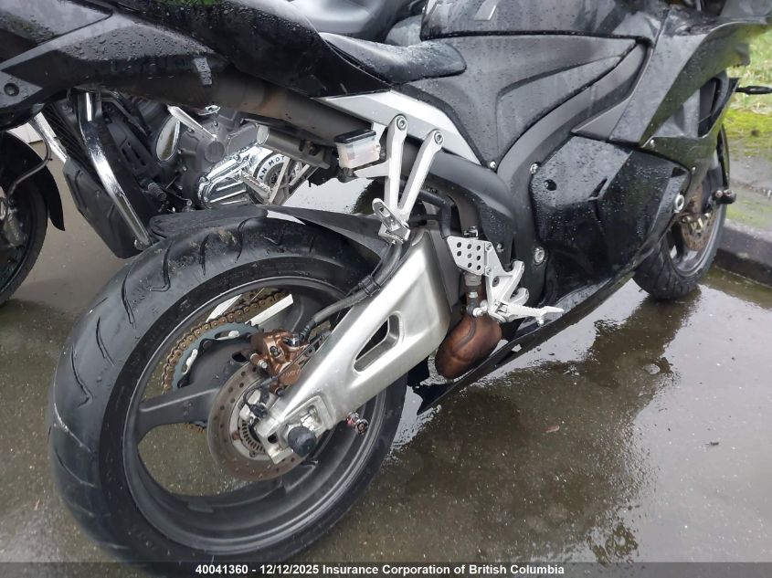 2012 Honda Cbr600 Rr-Abs VIN: JH2PC4056CK500009 Lot: 40041360