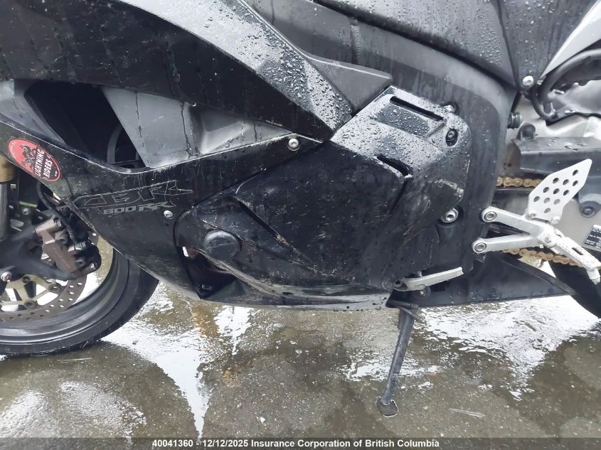 2012 Honda Cbr600 Rr-Abs VIN: JH2PC4056CK500009 Lot: 40041360