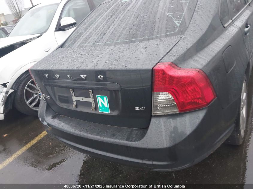 2009 Volvo S40 2.4I VIN: YV1MS382692460567 Lot: 40036720