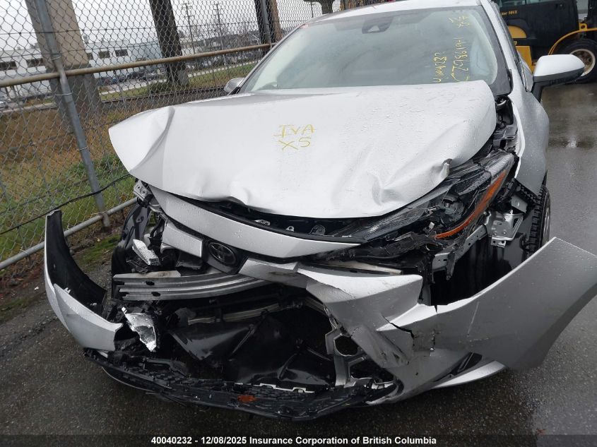 2022 Toyota Corolla Le/Xle VIN: 5YFBPMBE1NP293778 Lot: 40040232