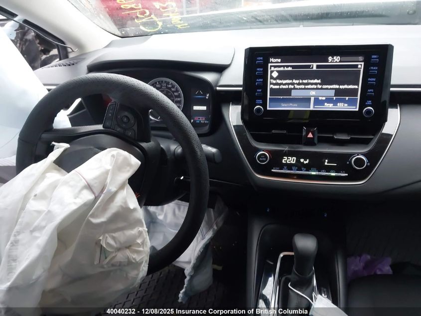 2022 Toyota Corolla Le/Xle VIN: 5YFBPMBE1NP293778 Lot: 40040232