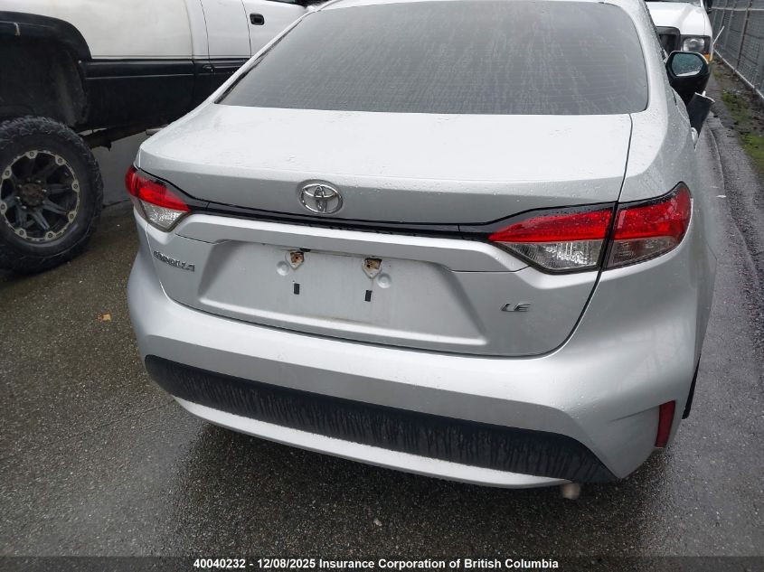 2022 Toyota Corolla Le/Xle VIN: 5YFBPMBE1NP293778 Lot: 40040232