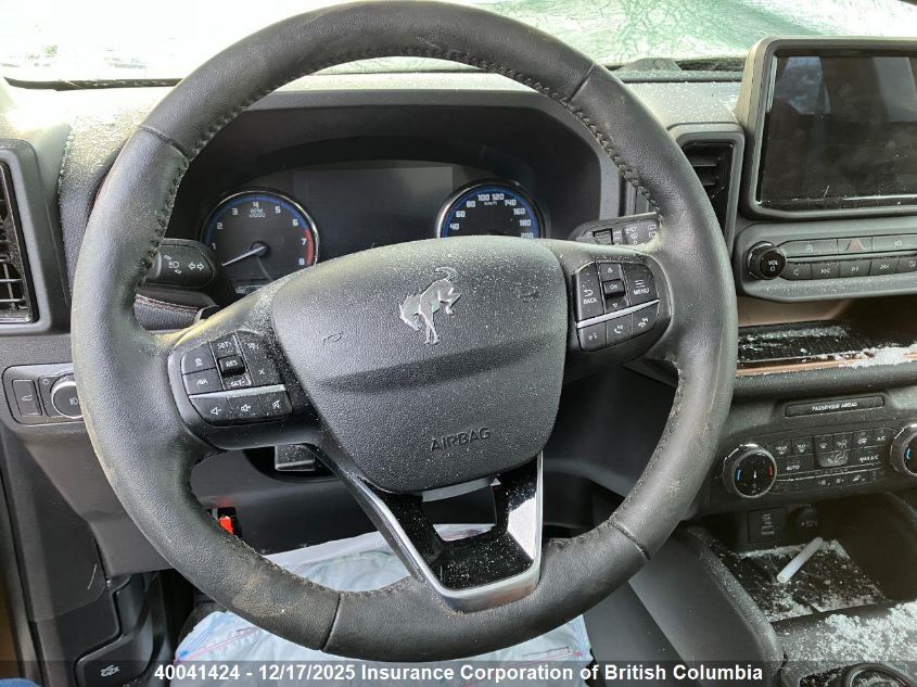 2022 Ford Bronco Sport Badlands VIN: 3FMCR9D95NRD85204 Lot: 40041424