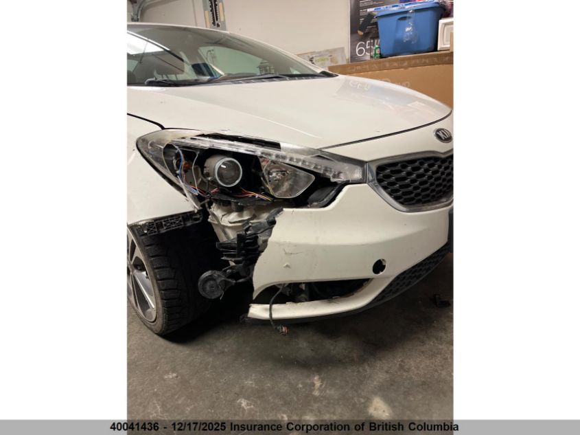 2015 Kia Forte VIN: KNAFZ4A80F5411421 Lot: 40041436