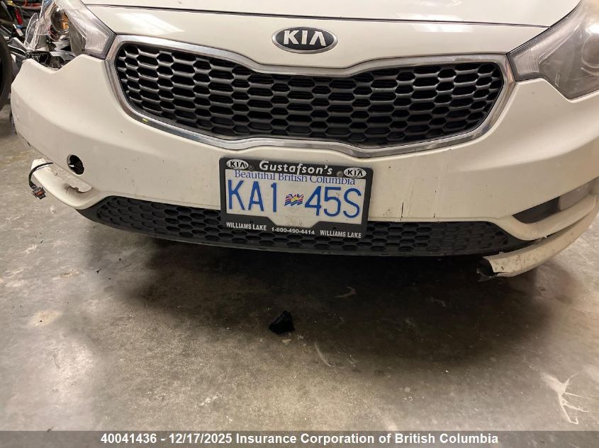 2015 Kia Forte VIN: KNAFZ4A80F5411421 Lot: 40041436