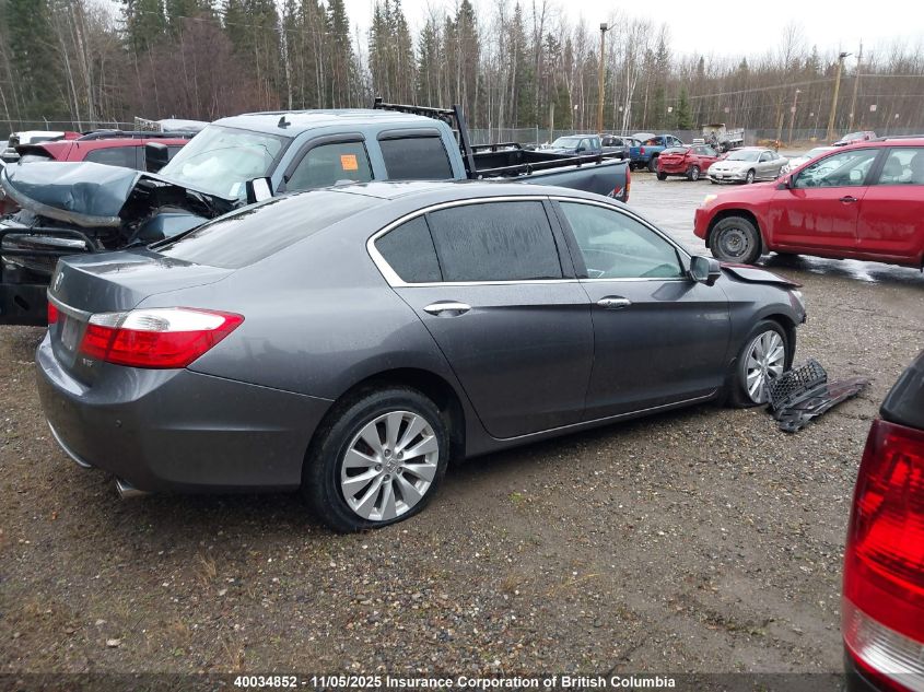 2013 Honda Accord Exl VIN: 1HGCR3F88DA800726 Lot: 40034852